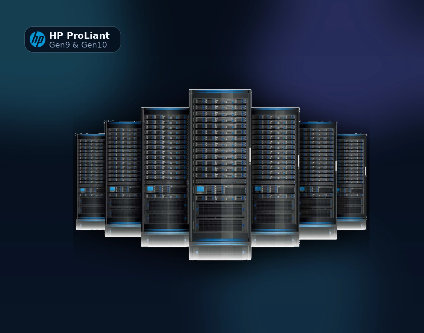 Server rack HP ProLiant